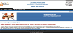 Desktop Screenshot of gleasononlinesales.com